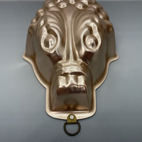 Vintage Mirro Grape Bunch Mold Cake Pan Copper Tone Aluminum Made in USA - Picture 5 of 11